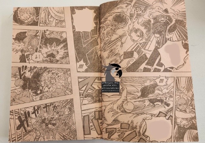 《海贼王》漫画1076话情报图透：基德海贼团VS红发海贼团+巨人