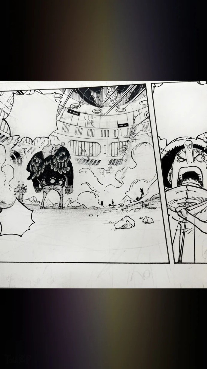 《海贼王》1076话原稿