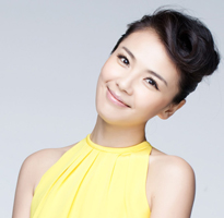 性感辣妈刘涛黄裙高清写真